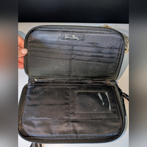 Vera Bradley Yellow and Black Floral Quilted Bag Set - Picture 10 of 11